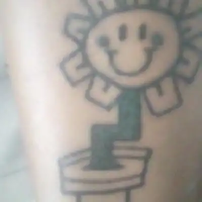Kerplunk Flower Tattoo