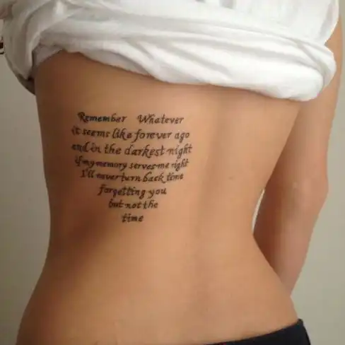 Wake Me Up Lyrics Tattoo