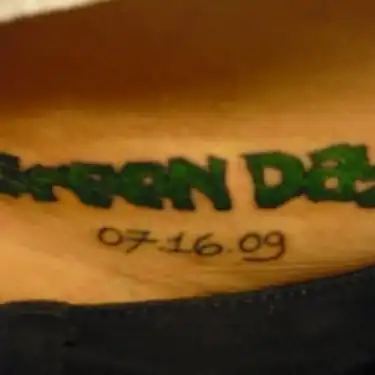 Green Day Logo Tattoo