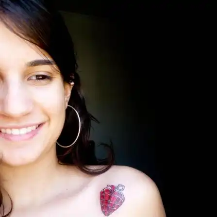 American Idiot Heart Grenade Tattoo