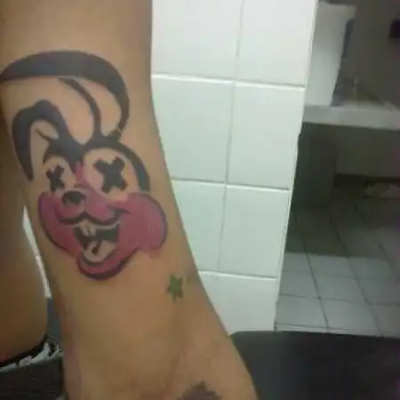 Awesome as Fuck Bunny Tattoo