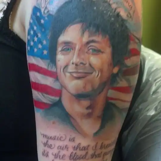 Billie Joe Armstrong portrait