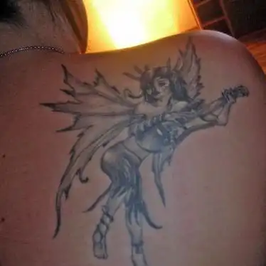 Fairy Playing guitar