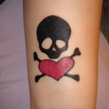 Adeline Records Logo Tattoo