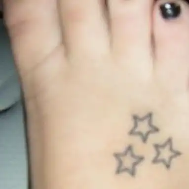 Three Outline Stars