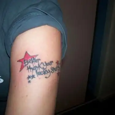 Good Riddance (Time of Your Life) Lyric Tattoo
