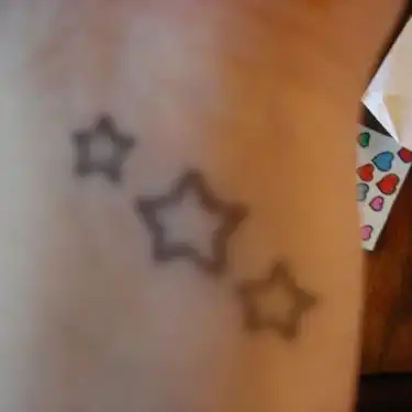 Three Outlined Stars
