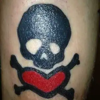 Adeline Records Logo Tattoo