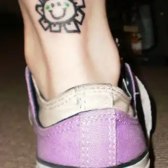 Kerplunk Flower Tattoo