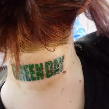 Green Day Logo Tattoo