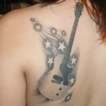 Electric guitar and Star