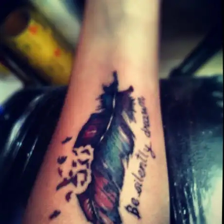 Be Silently Dream Tattoo