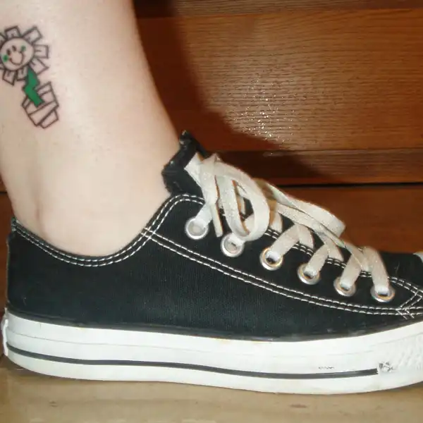 Kerplunk Flower Tattoo