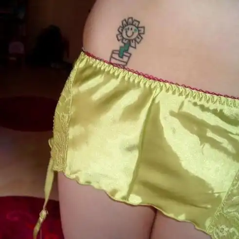 Kerplunk Flower Tattoo