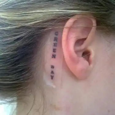 Green Day Logo Tattoo
