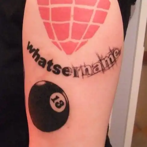What's Her Name Lyric Tattoo