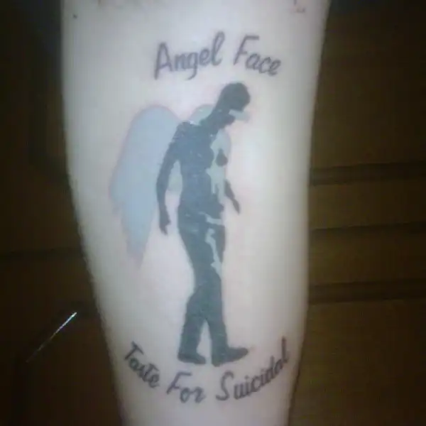 Angel Face St. Jimmy Tattoo
