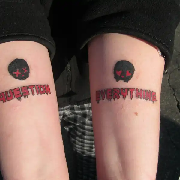 Question Everything Tattoo
