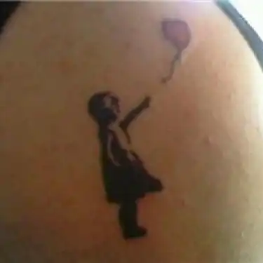 American Idiot Balloon Girl Tattoo
