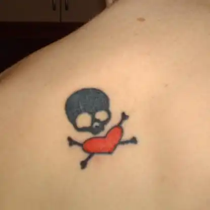 Adeline Records Logo Tattoo
