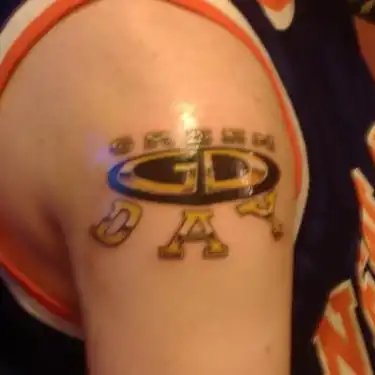 Green Day Logo Tattoo