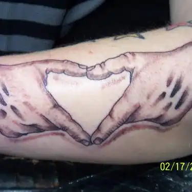 Hands Forming Heart