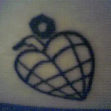 American Idiot Heart Grenade Tattoo