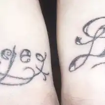 Rage and Love Text Tattoo