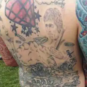 American Idiot Heart Grenade Tattoo
