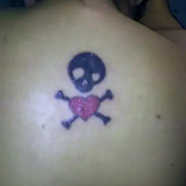 Adeline Records Logo Tattoo