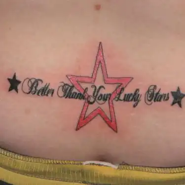 Good Riddance (Time of Your Life) Lyric Tattoo