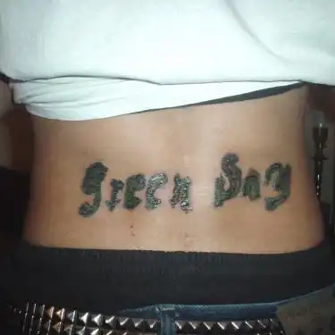 Green Day Logo Tattoo