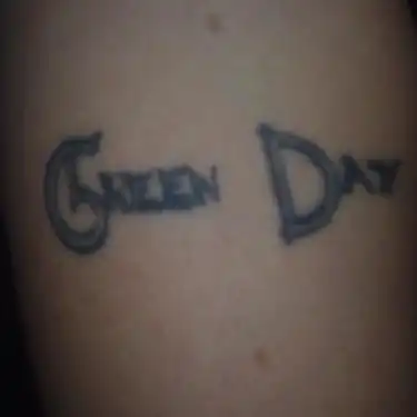 Green Day Logo Tattoo