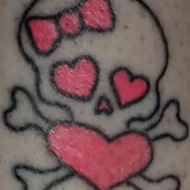 Adeline Records Logo Tattoo