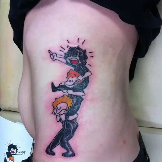 Green Day Trio Cartoon Stack