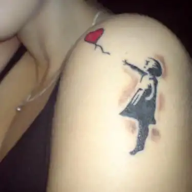American Idiot Balloon Girl Tattoo