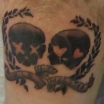 21st Century Breakdown Paired Skulls