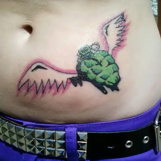 American Idiot Heart Grenade Tattoo