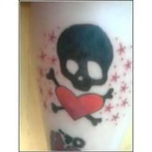 Adeline Records Logo Tattoo