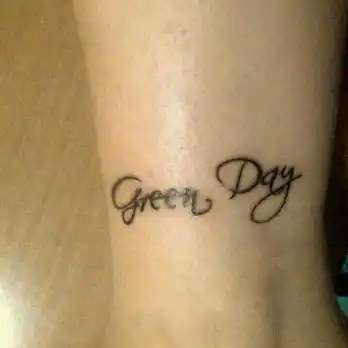 Green Day Logo Tattoo