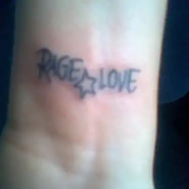 Rage and Love Tattoo