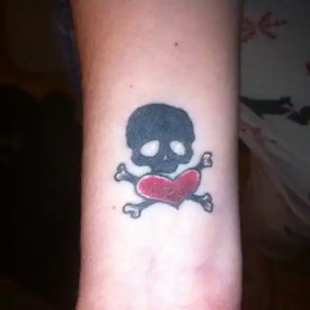 Adeline Records Logo Tattoo