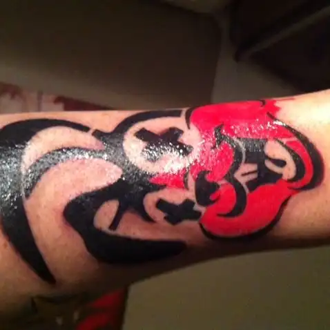 Awesome as Fuck Bunny Tattoo