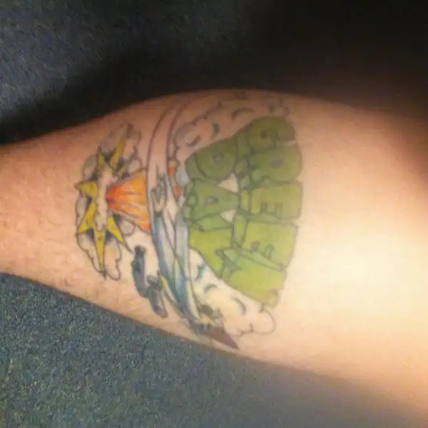 Dookie Artwork Tattoo