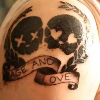 21st Century Breakdown Skulls Tattoo
