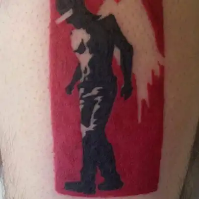 St. Jimmy Angel Tattoo