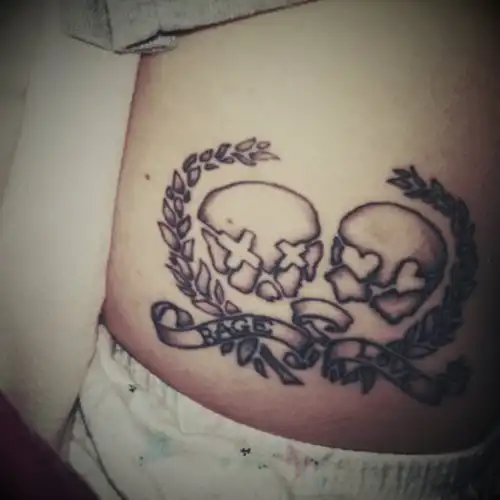 21st Century Breakdown Skulls Tattoo