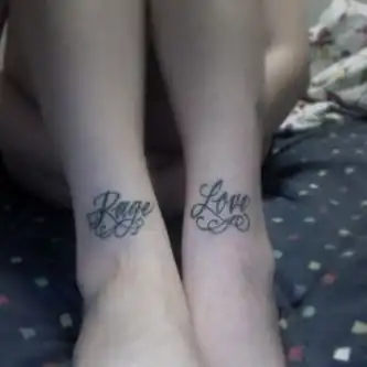Rage Love Tattoo