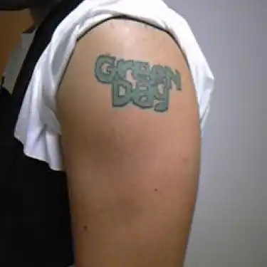 Green Day Logo Tattoo