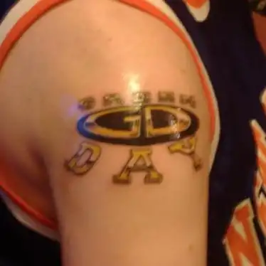 Green Day Logo Tattoo